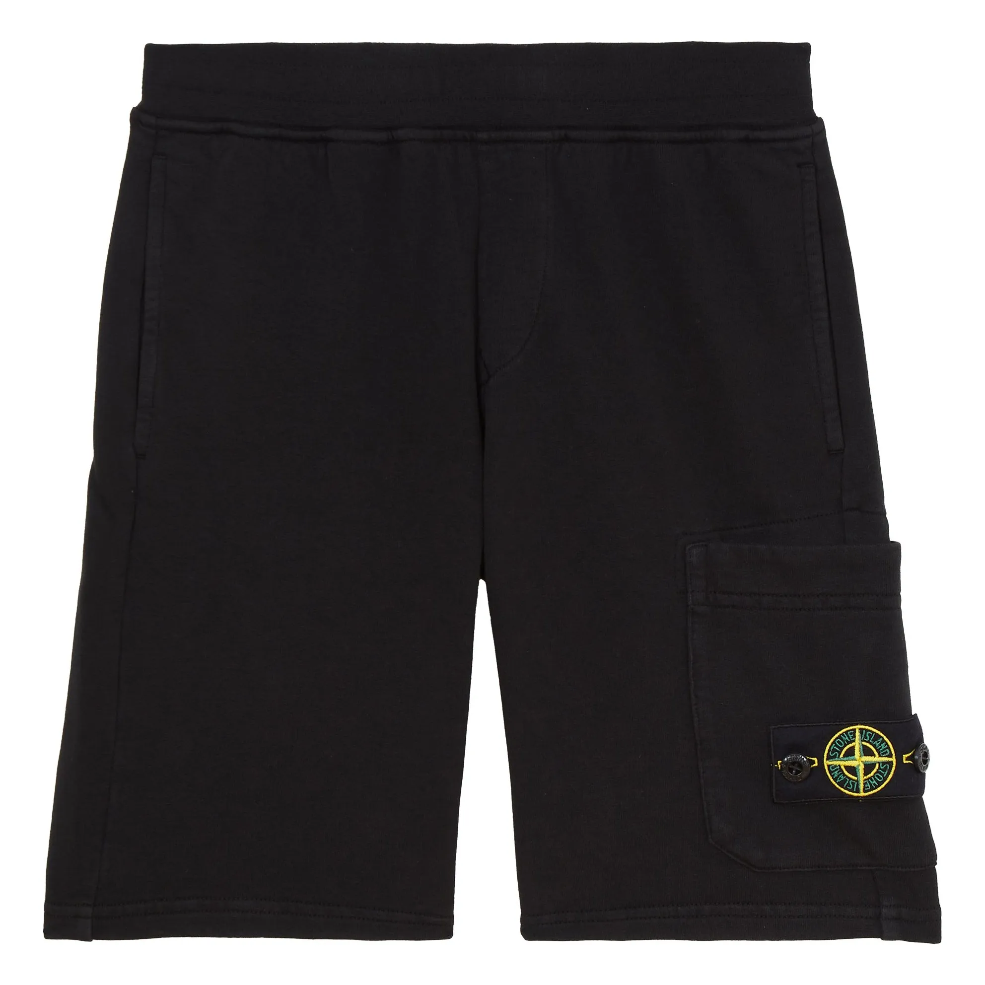 Stone Island Black Jogger Shorts
