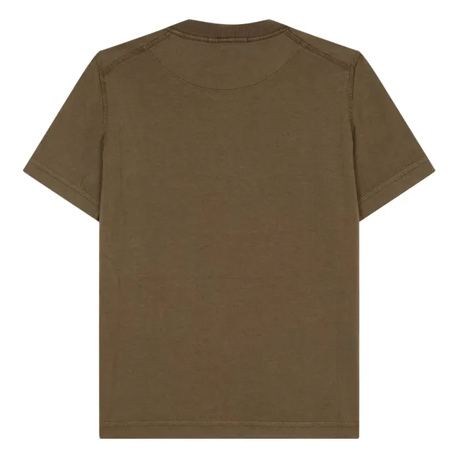 Camiseta con logotipo | Verde Kaki