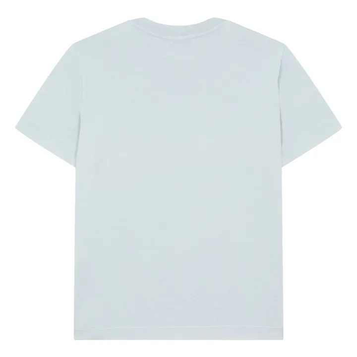 T-shirt Logo Poitrine | Bleu Clair- Image produit n°1