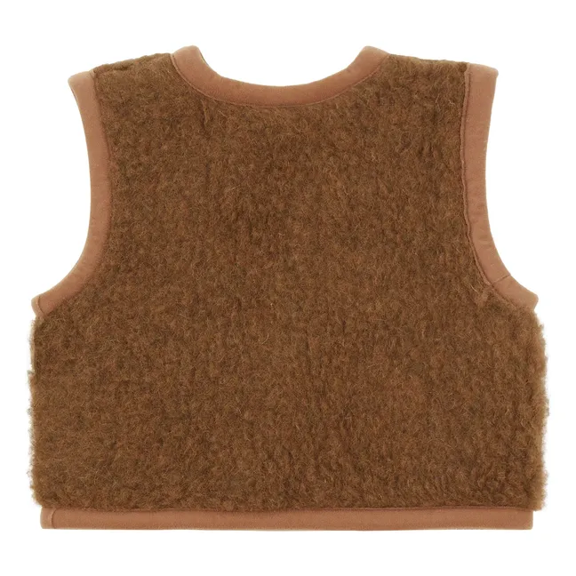 Gilet sans Manche Alpen Junior | Chocolat