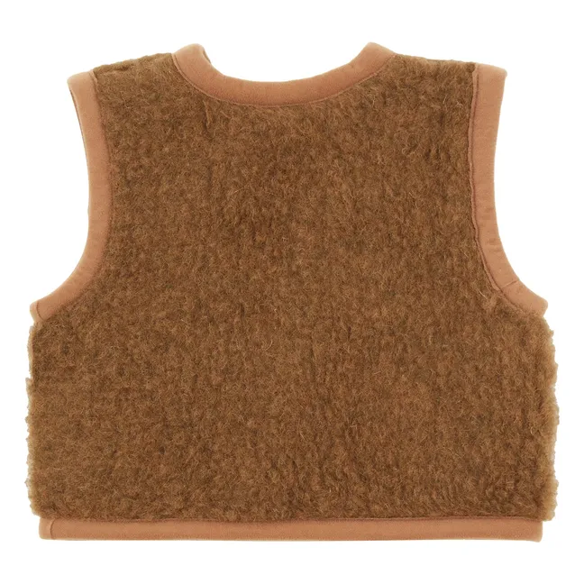 Gilet sans Manche Alpen Junior | Chocolat