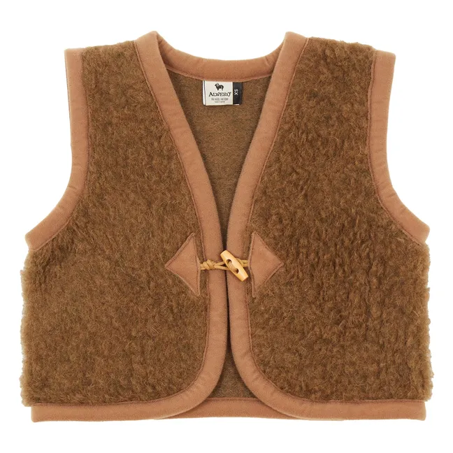 Gilet sans Manche Alpen Junior | Chocolat