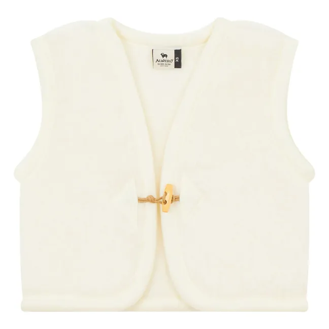 Chaleco sin mangas Alpen Junior | Crema