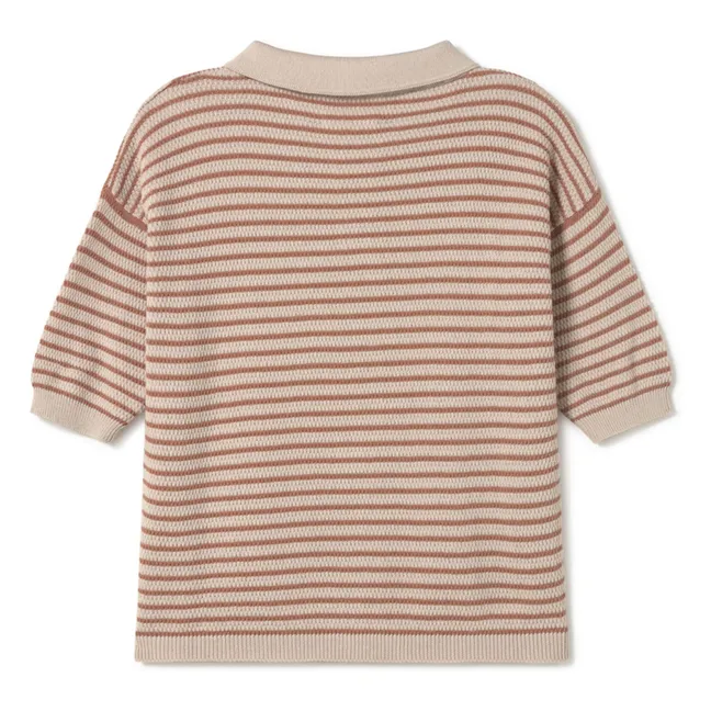 Polo Structure Coton Bio  | Beige