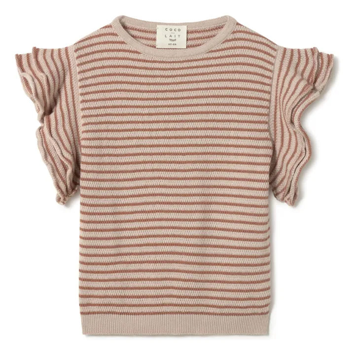 Top Structure Coton Bio | Beige- Image produit n°0