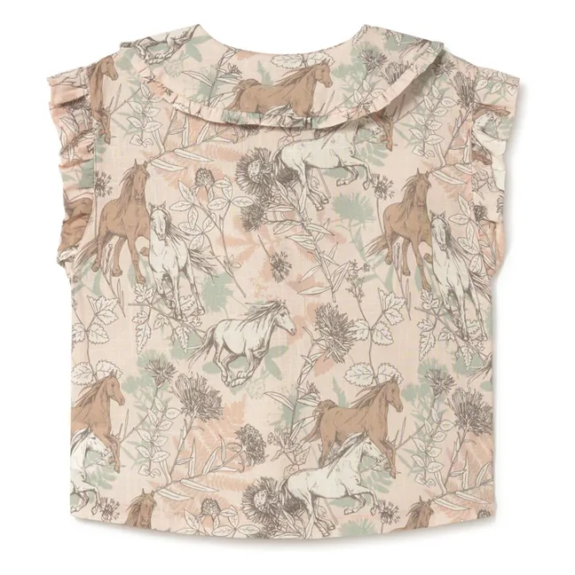 Top Horses | Powder pink