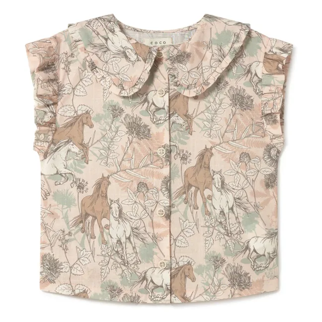 Top Horses | Powder pink