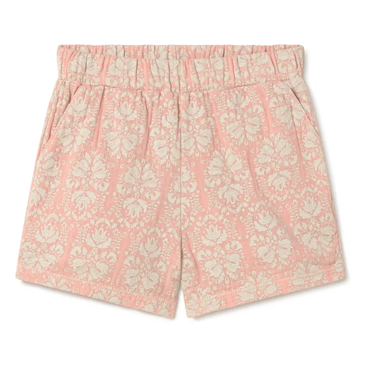 Short Vintage Coton Bio  | Rose- Image produit n°0