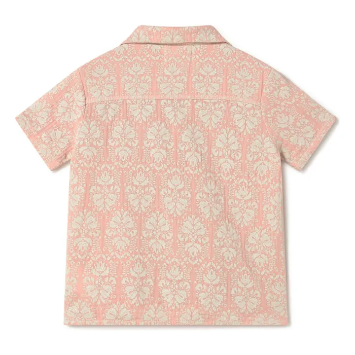 Chemise Vintage Coton Bio | Rose- Image produit n°5