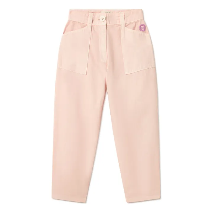 Pantalon Nepal Coton Bio | Rose- Image produit n°0