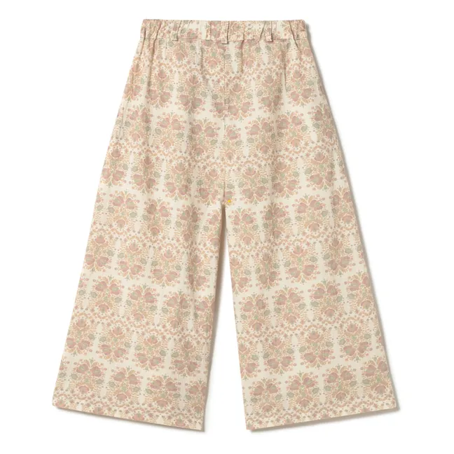 Pantalones de flores | Crudo