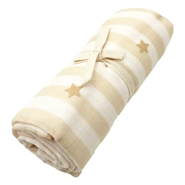 Gaspard swaddling diaper | Pale yellow