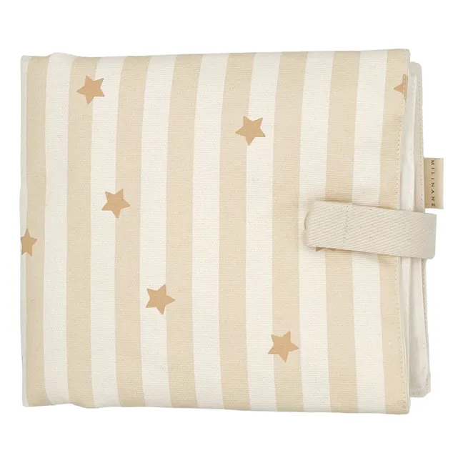 Adam travel changing mat | Pale yellow