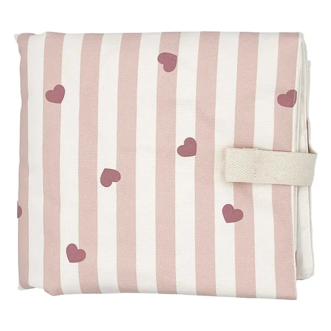Matelas à langer de voyage Adam | Rose pâle