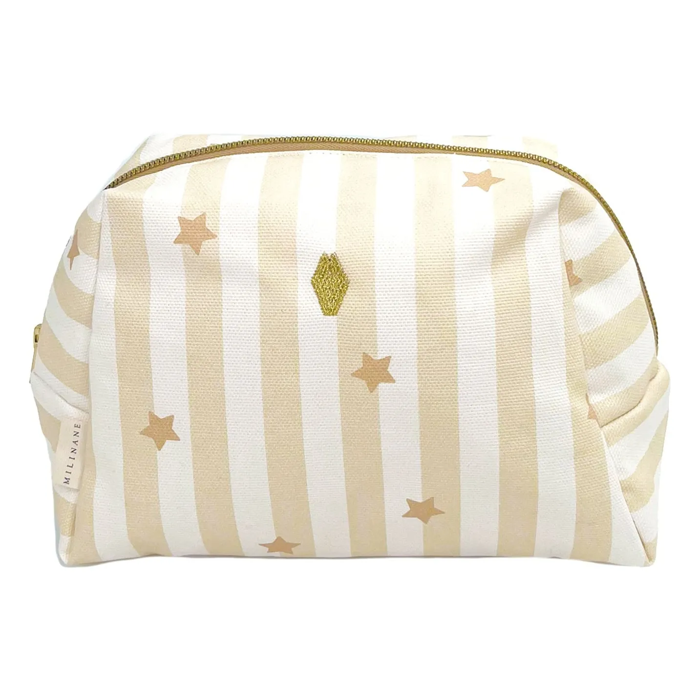 Milinane Pale Yellow Jade Toiletry Bag