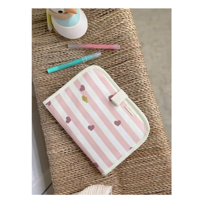 Edgar health book cover | Pale Pink