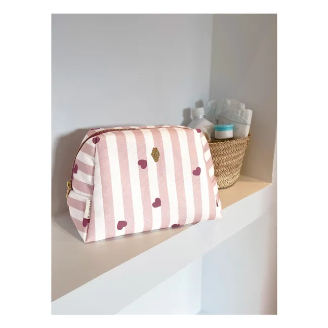 Jade toiletry bag | Pale Pink