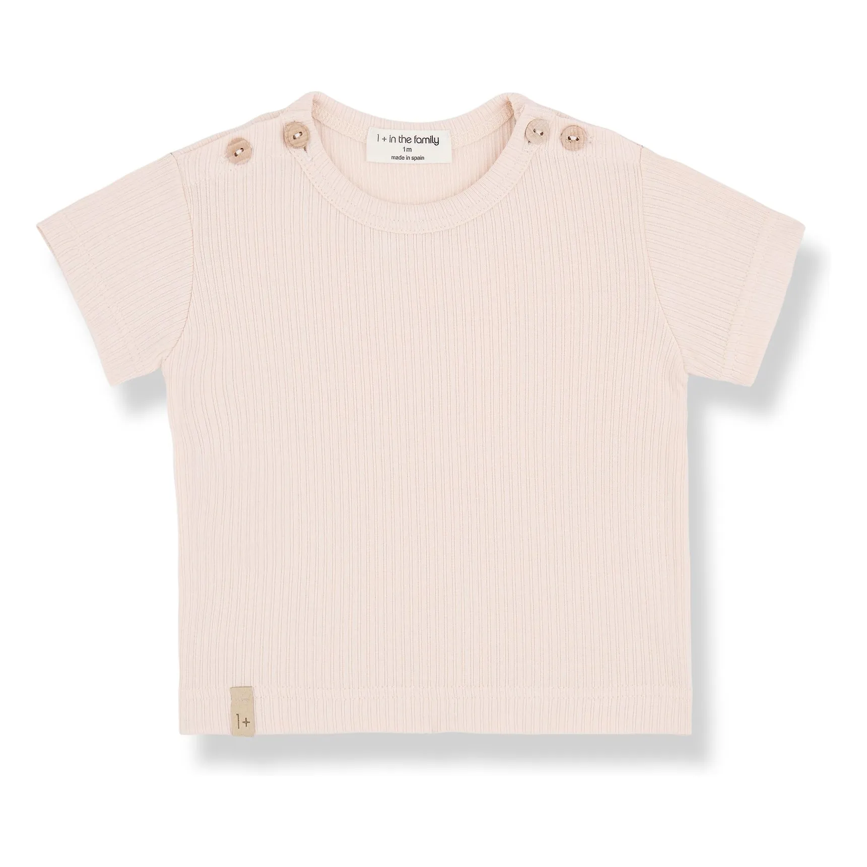 1+ In The Family Pale Pink Blai T-Shirt
