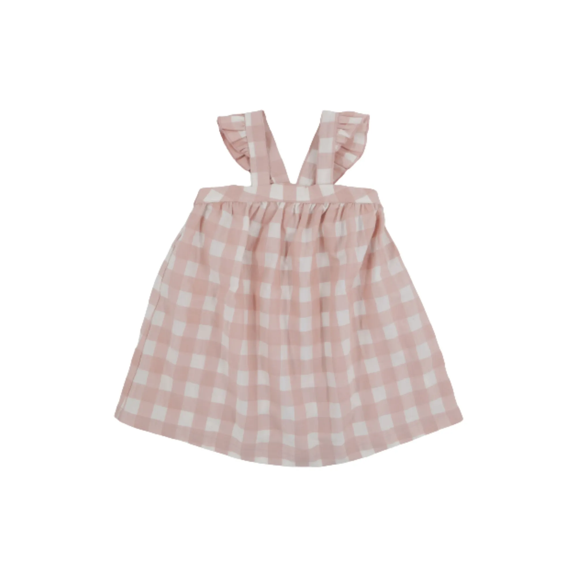 Loir Pink Jeanne Vichy Dress