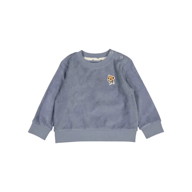 Sweatshirt Little Grimaud | Graublau