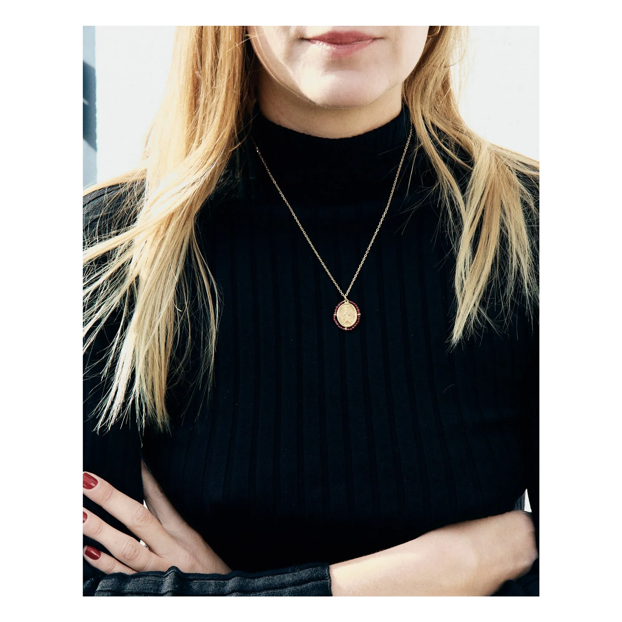 Collier Santa Maria | Grenat- Image produit n°1