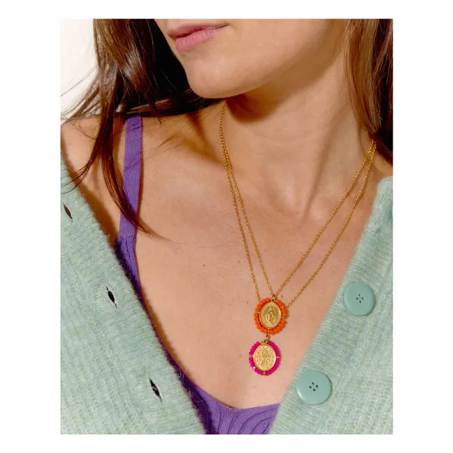 Collier Santa Maria | Orange