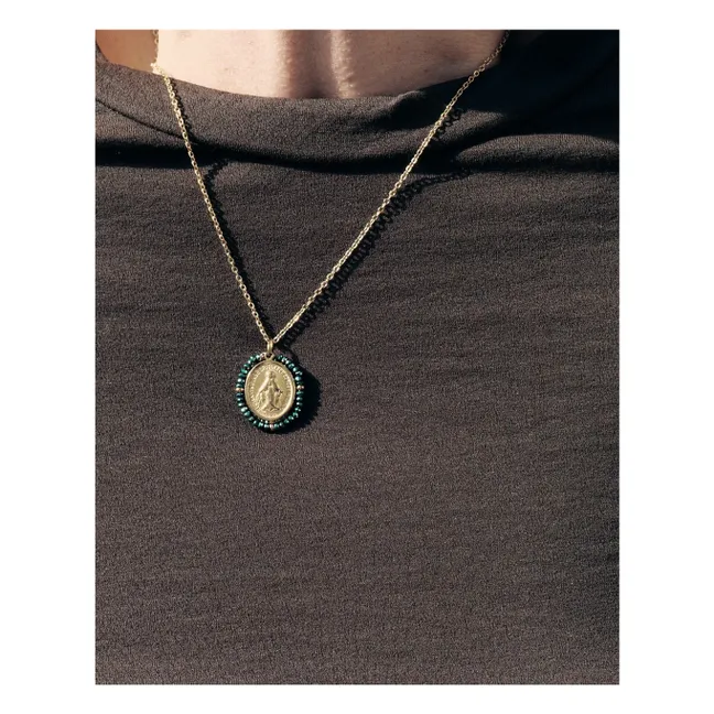 Collier Santa Maria Shiny | Bleu Vert