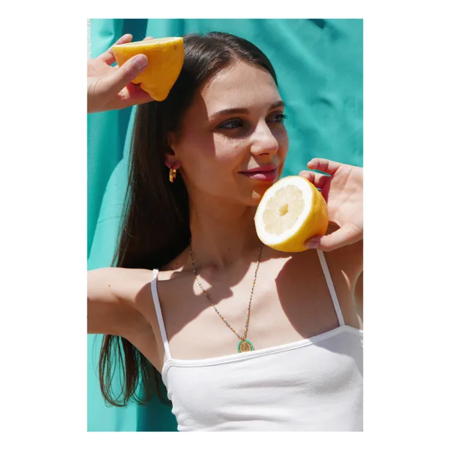 Halskette Coup de Soleil | Mintgrün