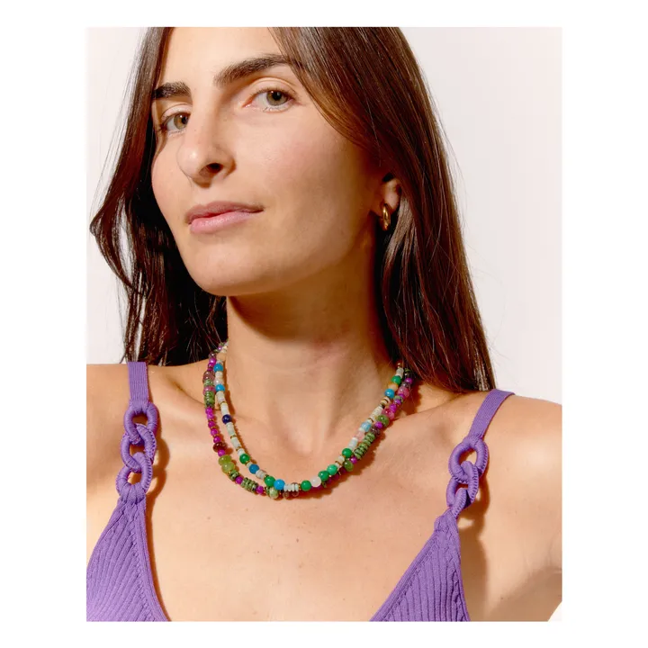 Collier Positano | Vert kaki- Image produit n°5