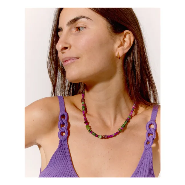 Collier Positano | Vert kaki