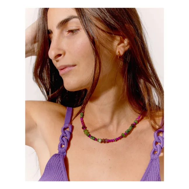 Collier Positano | Vert kaki