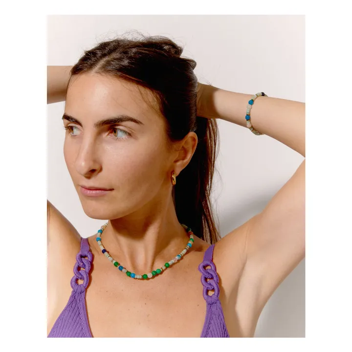Collier Manarola | Bleu- Image produit n°5