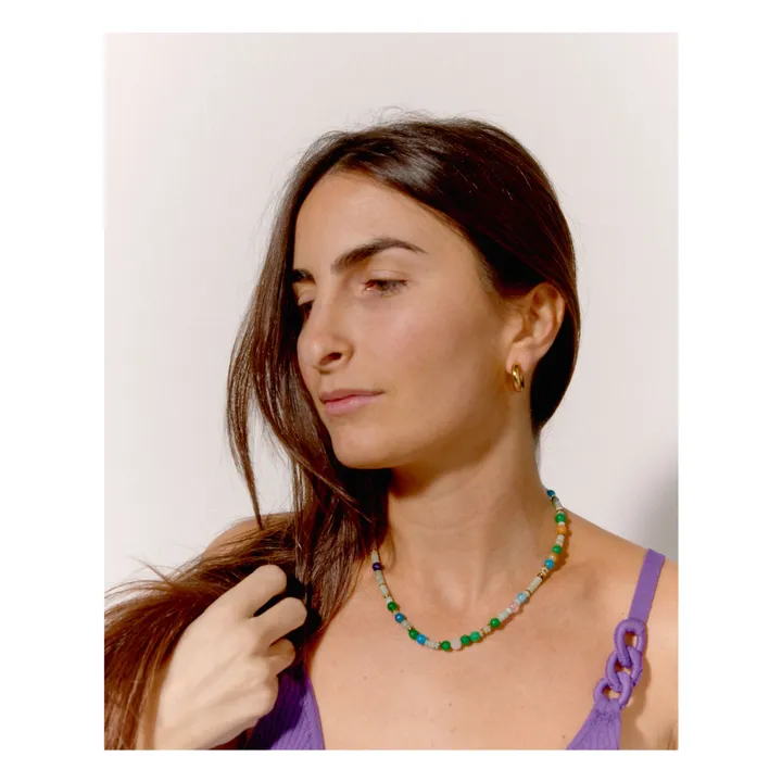 Collier Manarola | Bleu- Image produit n°2