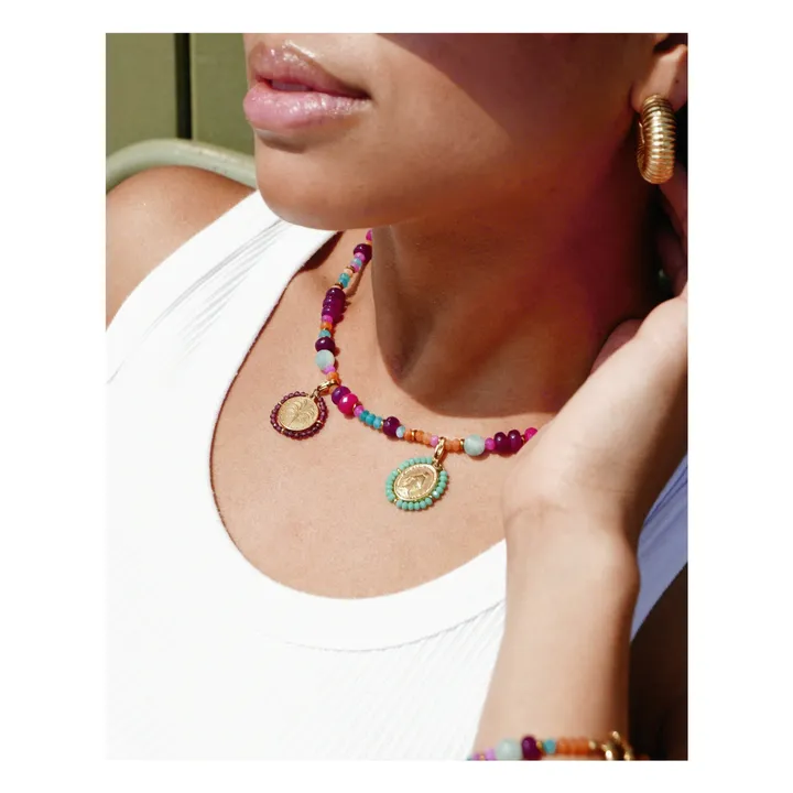 Collier Gallipoli | Rose- Image produit n°7