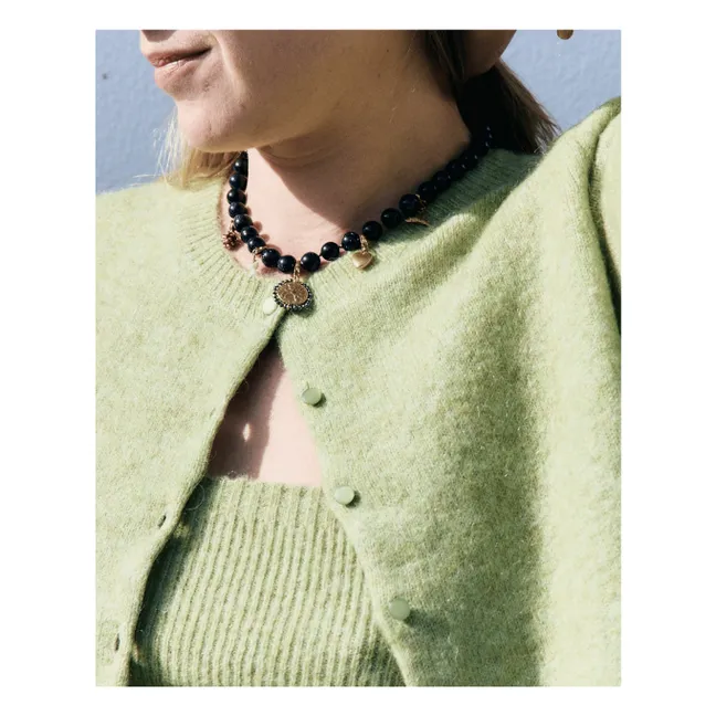 Collier French Toast | Bleu noir