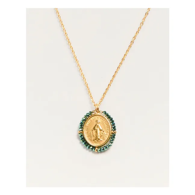 Collier Santa Maria Shiny | Bleu Vert