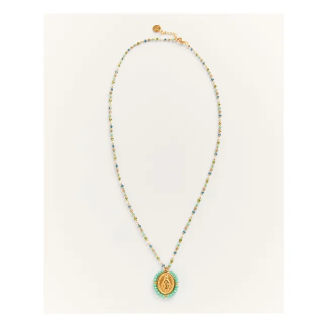 Collier Coup de Soleil | Vert Menthe