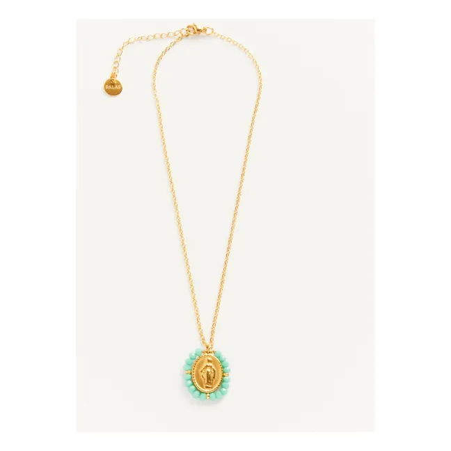 Santa Maria necklace - Children's collection | Aqua