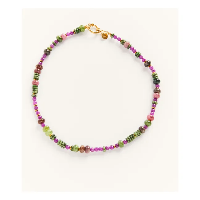 Collier Positano | Vert kaki