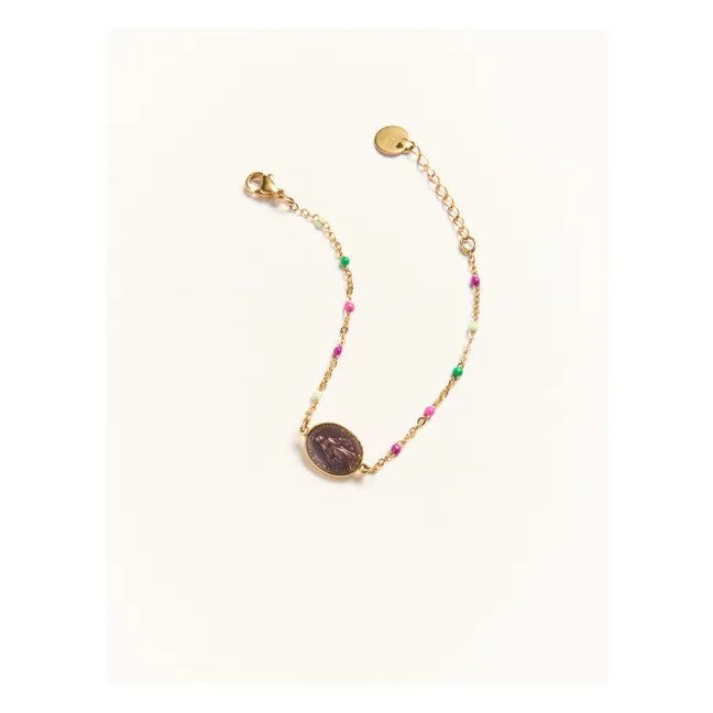 Santa Maria Armband | Burgunderrot