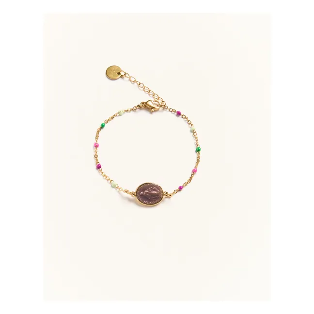 Santa Maria Armband | Burgunderrot