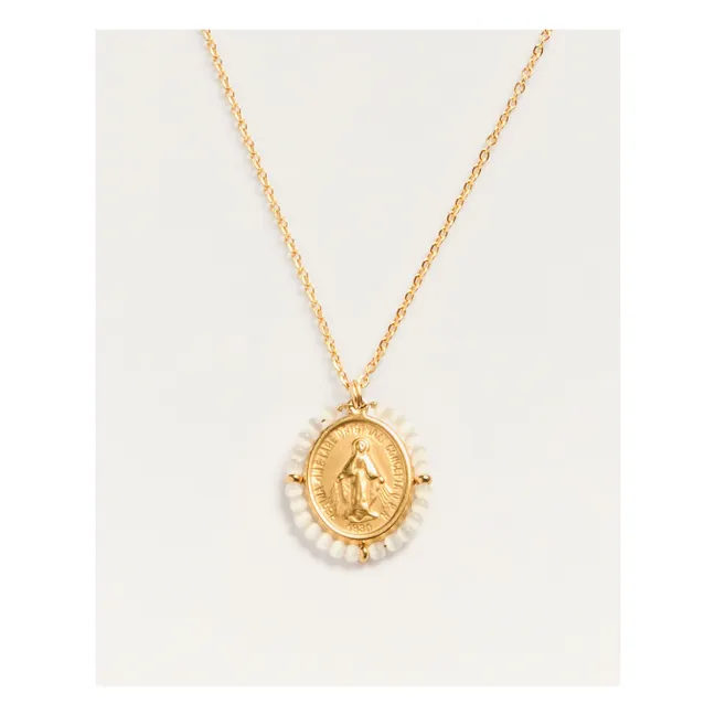 Collier Santa Maria Précieuse | Blanc