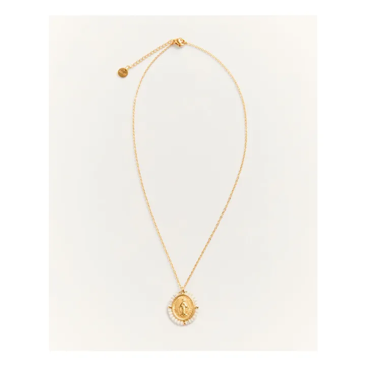 Collier Santa Maria Précieuse | Blanc- Image produit n°2