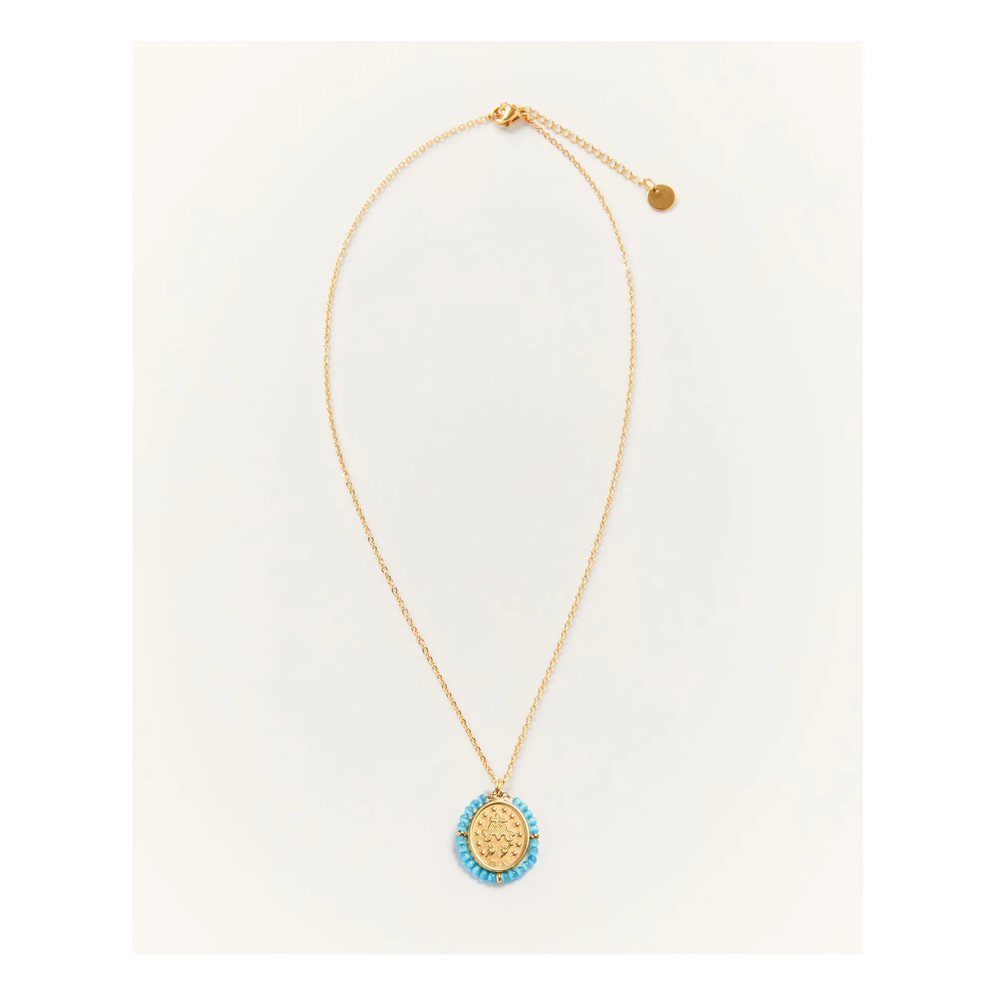 Collier Santa Maria Précieuse | Bleu Clair- Image produit n°4