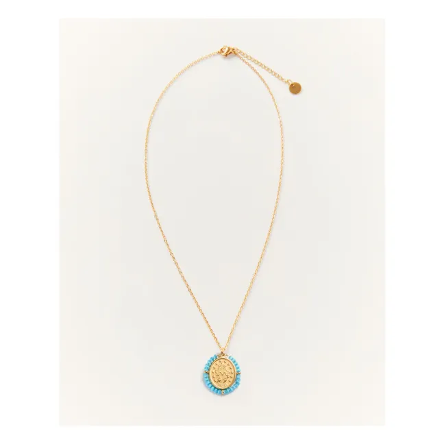 Santa Maria Precious Halskette | Hellblau