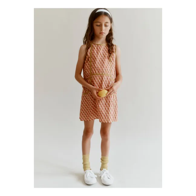 Kleid Irie | Korallenfarben