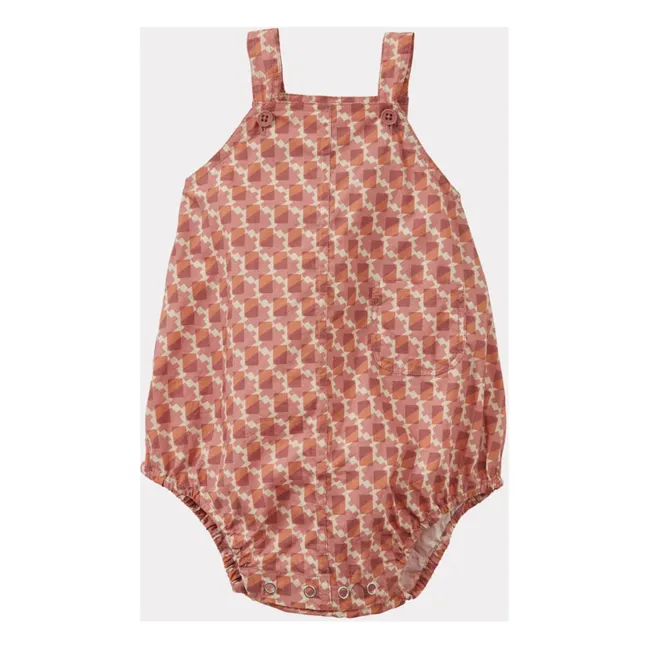 Flury romper | Coral