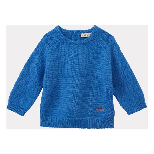 Jersey Cashemire de hinojo | Azul