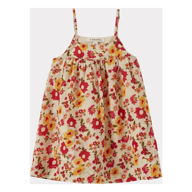 Robe Ibera Fleuri | Beige
