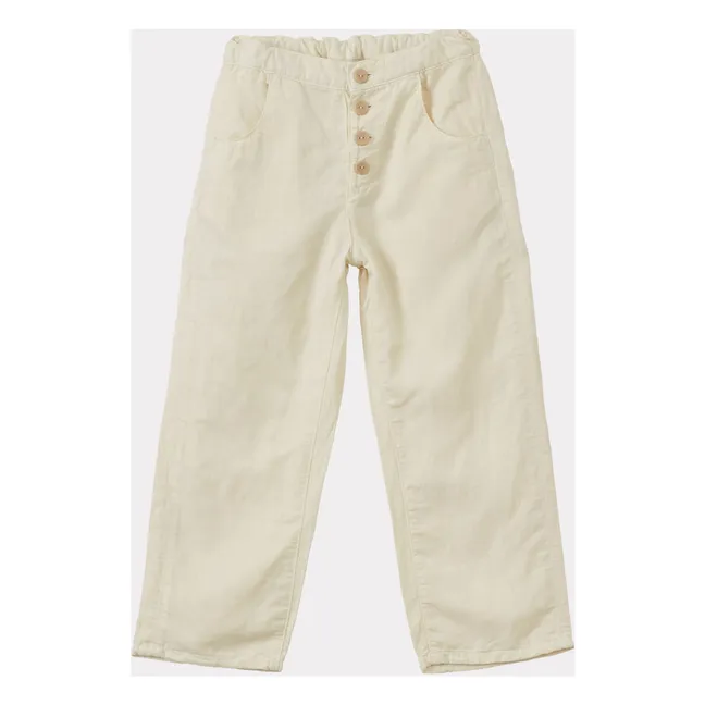 Erodium pants | Ecru